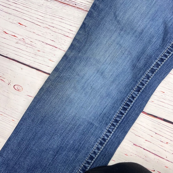 |•ARIAT•| Pre-loved Straight Leg Jeans Western Size 30 Long - Picture 6 of 9